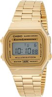 Orologio Casio Casio Vintage in Acciaio placcato oro giallo A168WG-9WDF - A168WG-9WDF